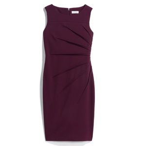 💜 Like New Calvin Klein Melodie Dress in Purple / Plumb